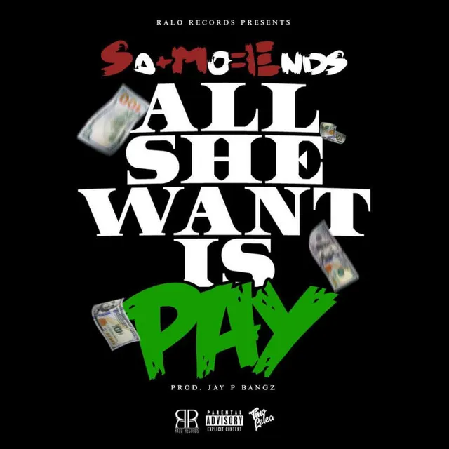 All She Want Is Pay (Kriminoti, Mdeez & Reeup)