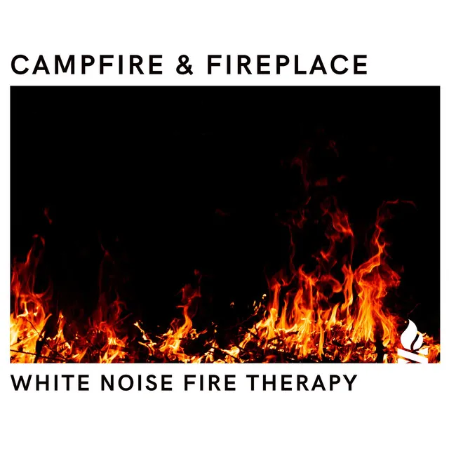 Gentle Whispering Flames, White Noise (Loopable)