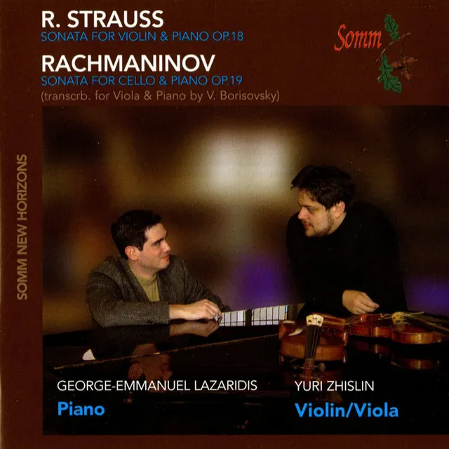 Strauss: Sonata for Violin & Piano, Op. 18 - Rachmaninov: Sonata for Cello & Piano, Op. 19