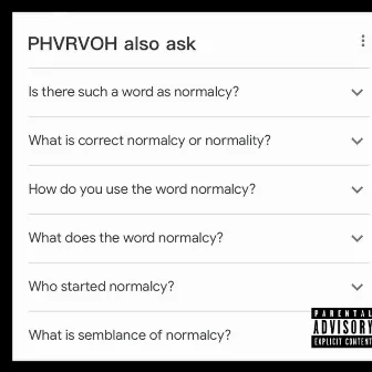 NORMALCY by Phvrvoh