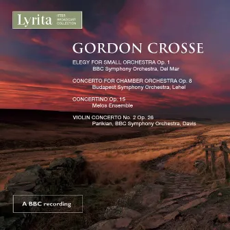 Gordon Crosse: Elegy for Small Orchestra, Concerto for Chamber Orchestra, Concertino & Violin Concerto by Gordon Crosse