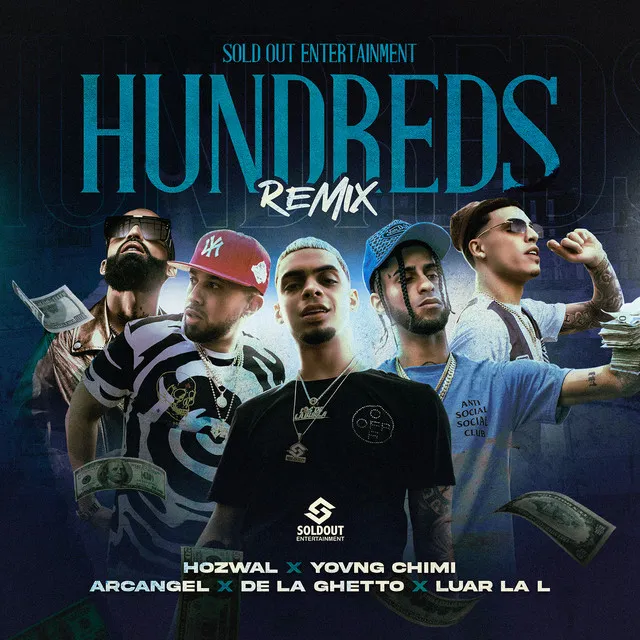 Hundreds (feat. Yovngchimi & Luar la L) - Remix