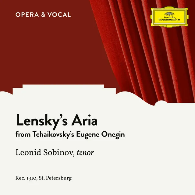 Eugene Onegin: Lensky's Aria - Sung in Russian