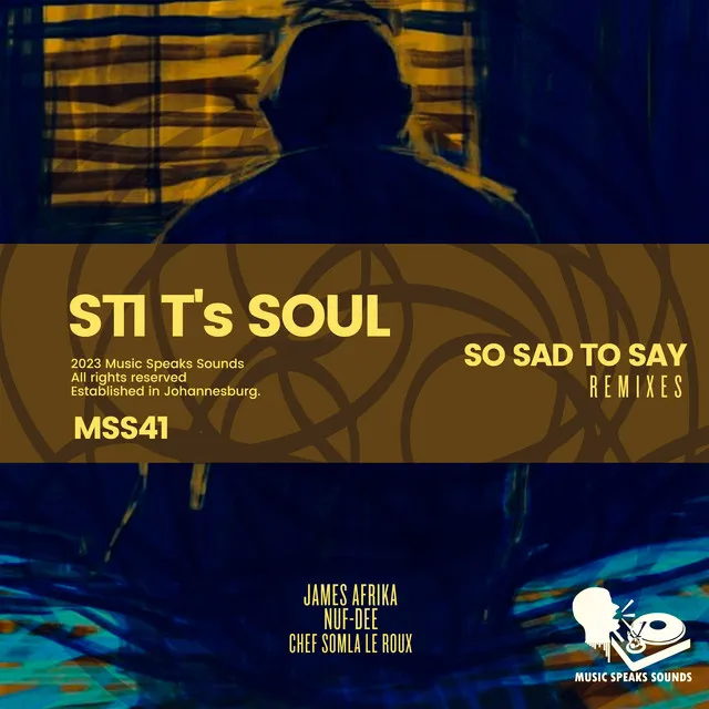 So Sad to Say - James Afrika's Msolombian's Mix