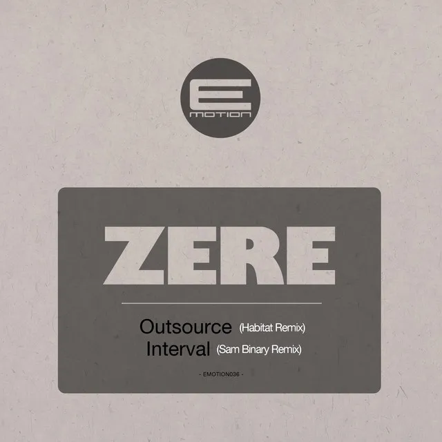 Outsourced / Interval - The Remixes