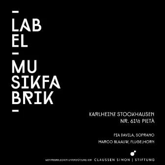 Stockhausen: Pietà, No. 61½ by Pia Davila