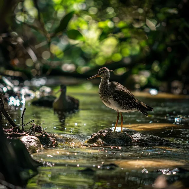 Binaural Sleep Sounds: Creek and Birds in Nature