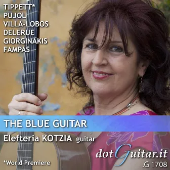 The Blue Guitar by Eleftheria Kotzia