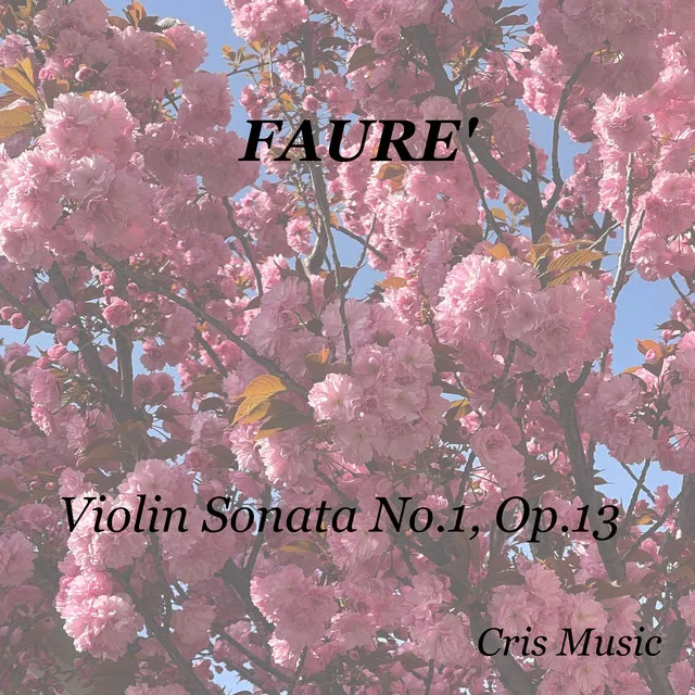 Faurè: Violin Sonata No.1, Op.13