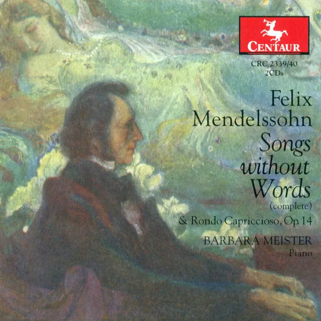 Lieder ohne Worte (Songs without Words), Book 8, Op. 102 (arr. J. Russo for clarinet and piano): No. 47 in A Major, Op. 102, No. 5, "Kinderstuck"