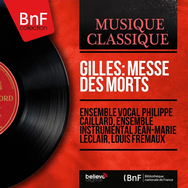 Gilles: Messe des morts (Mono Version)