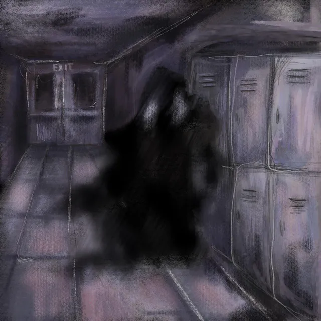 apparition in the hallway