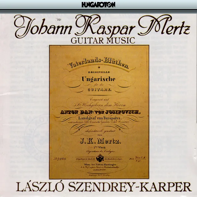 Mertz, J.K.: Guitar Music