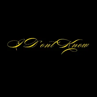 I Don't Know by KA sur la prod