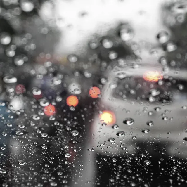 Rain in Car