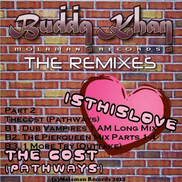 Is This Love b/w The Cost (Pathways) (The Remixes, Part 2)