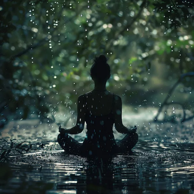 Armonía De Yoga En La Lluvia: Lluvias Tranquilas Para El Equilibrio