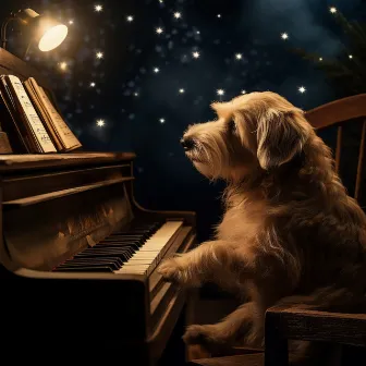 Ensamble De Piano Jazz Para Perros: Ritmos Melódicos Resonantes by Jazz clásico francés