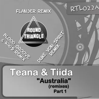 Australia, Pt. 1 (Remixes) by Teana & Tiida