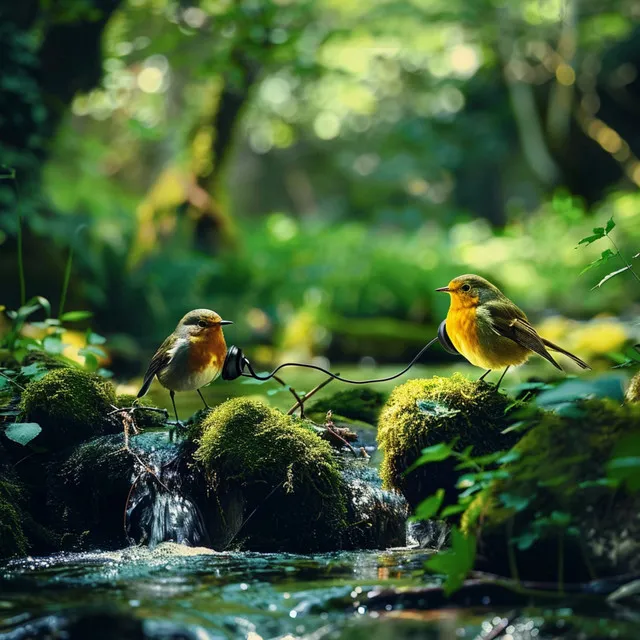 Creek’s Rhapsodic Bird Calls