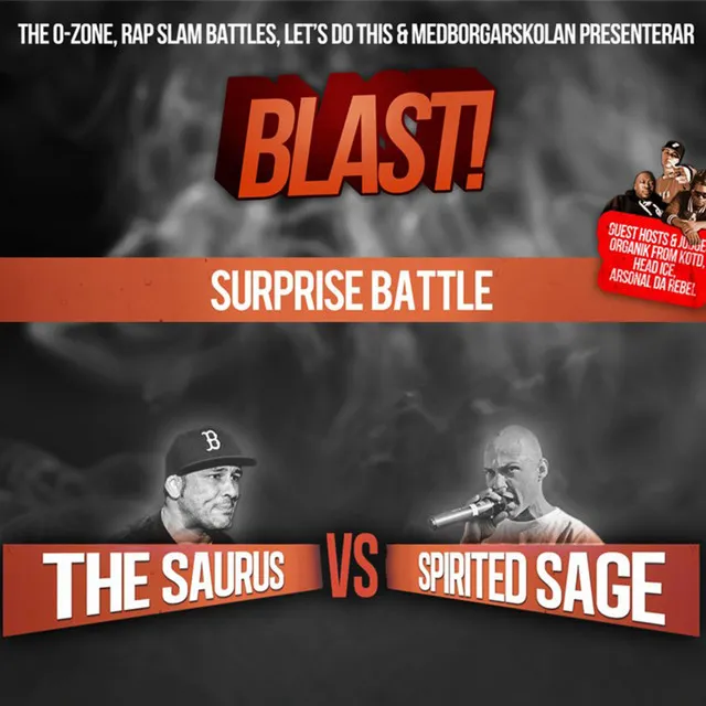 Rap Slam Battles: The Saurus vs. Spirited Sage (Blast! Surprise battle) [English]