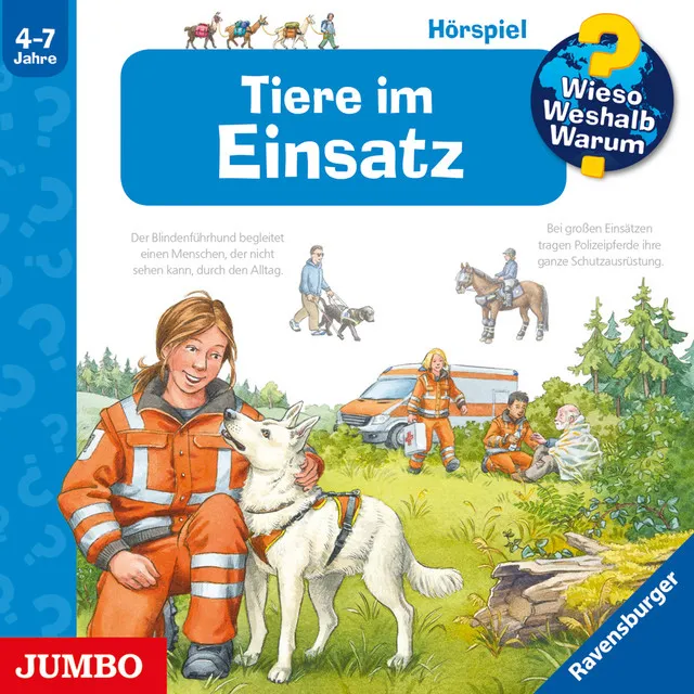 Tiere im Einsatz [Wieso? Weshalb? Warum? Folge 16]