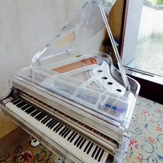 Transparent piano by Mercedes