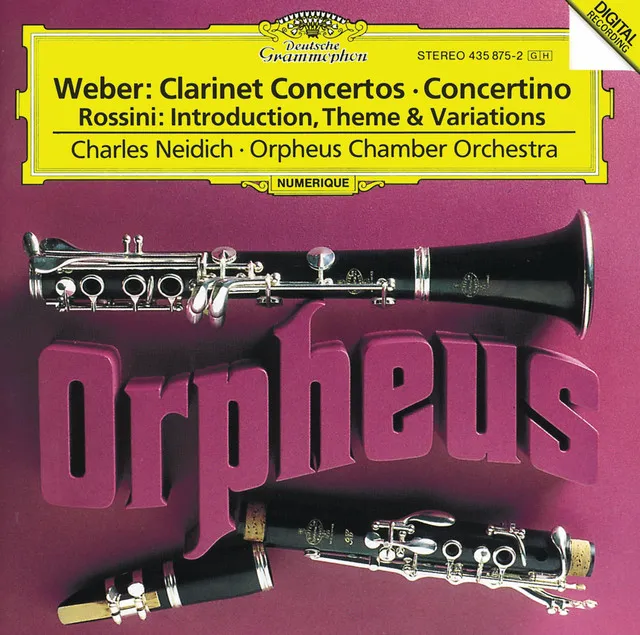 Concertino for Clarinet and Orchestra in E-Flat, Op. 26: Allegro