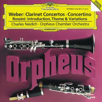 Weber: Clarinet Concertos / Rossini: Introduction, Theme and Variations by Charles Neidich