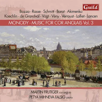 Monody: Music for cor anglais, Vol. 3 by Martin Frutiger