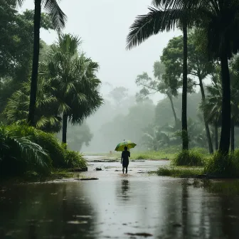 Junto A La Orilla En Día Lluvioso: Serena Música Relajante Con Lluvia by Vibraciones de la Naturaleza