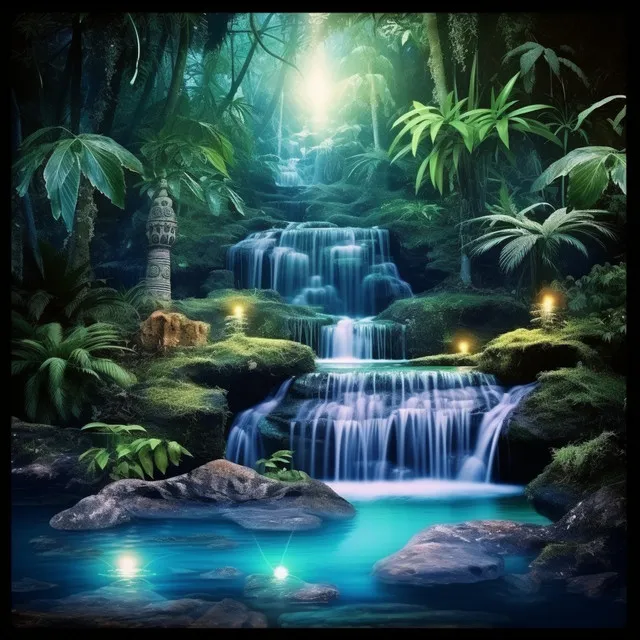 Tranquil Spa Cascades: Relaxing Waterfall Melodies