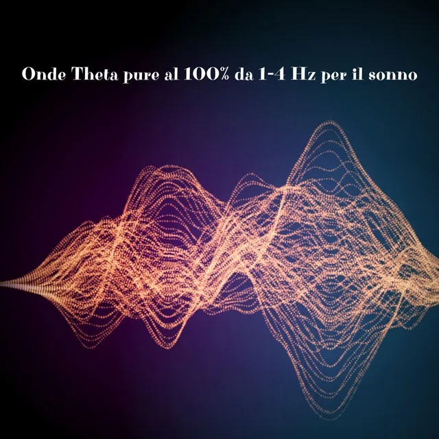 Onde Theta pure al 100% da 1-4 Hz per il sonno