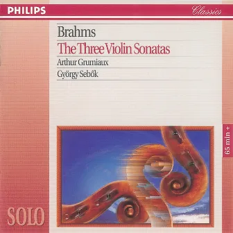 Brahms: The Three Violin Sonatas by György Sebök