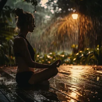 Serenidad En La Lluvia: Sesiones De Yoga by Gracia asombrosa