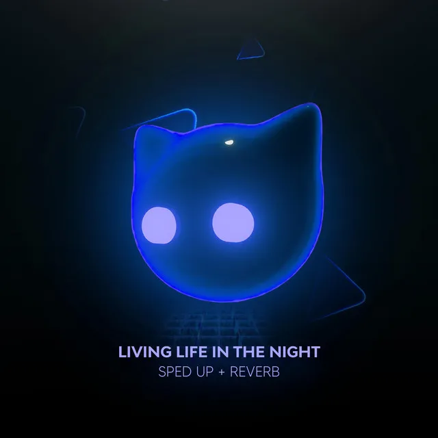 living life, in the night - sped up + reverb