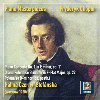 Piano Masterpieces: Chopin – Piano Concerto No. 1 in E Minor, Op. 11 & Polonaises by Halina Czerny-Stefanska