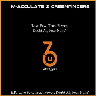 Love Few, Trust Fewer, Doubt All, Fear None. by M-Acculate