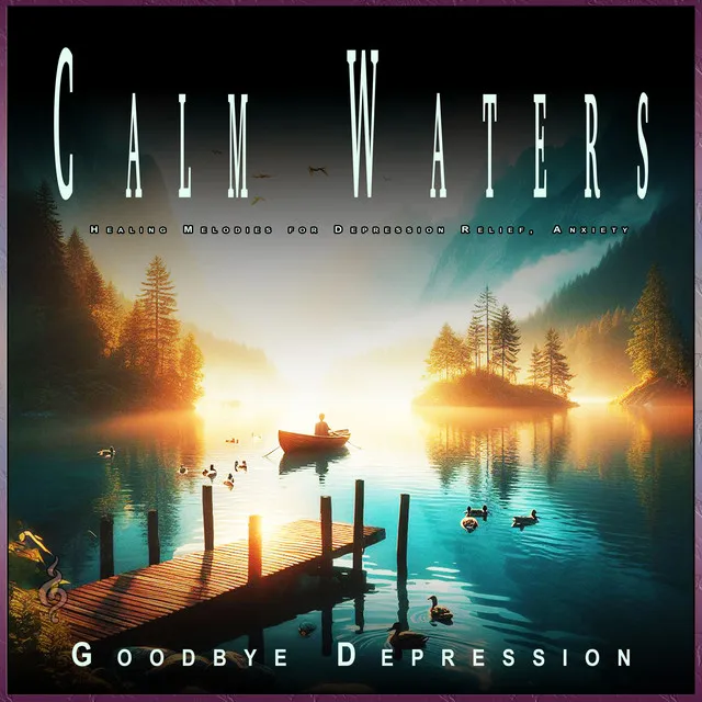 Calm Waters: Healing Melodies for Depression Relief, Anxiety