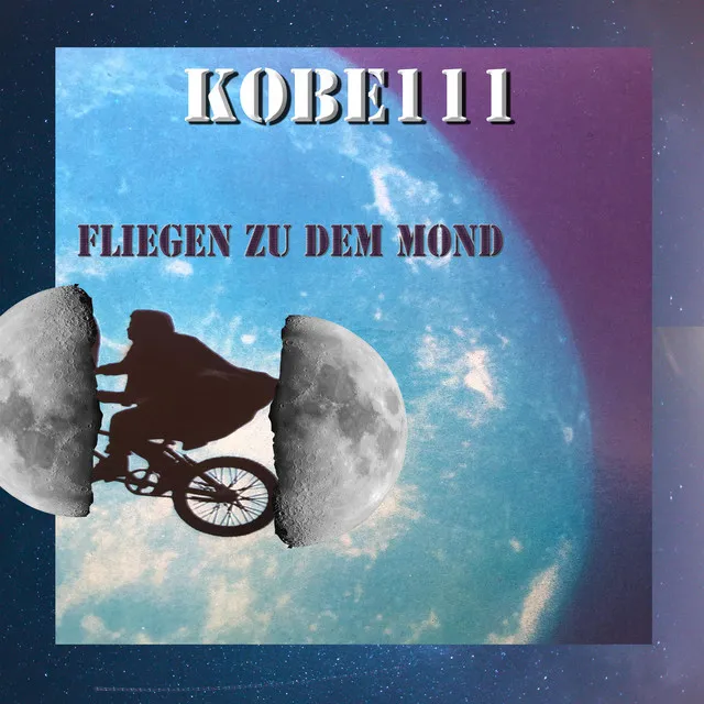 Fliegen zu dem Mond