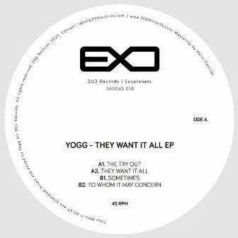 They Want it All EP by Yogg