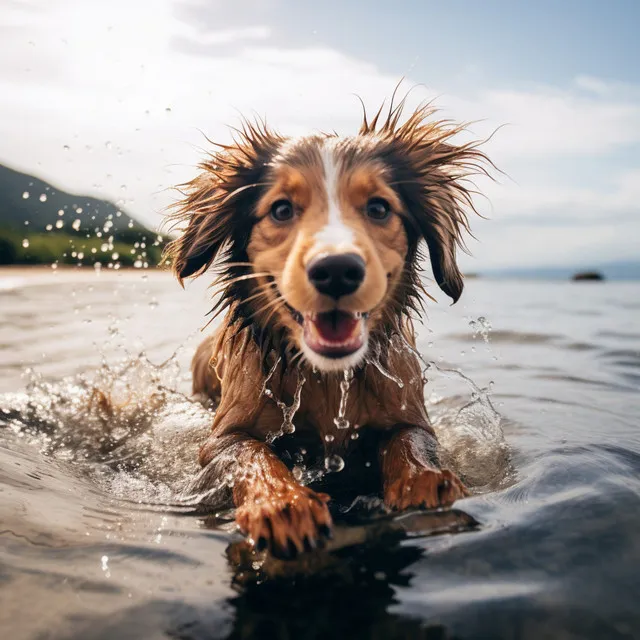 Olas Calmantes Para Perros Felices