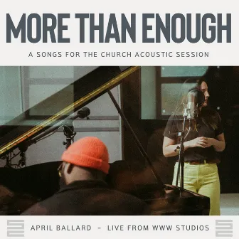 More Than Enough (Acoustic) by April Ballard