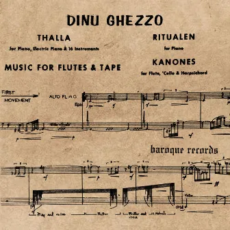 Thalla / Ritualen / Music For Flutes & Tape / Kanones by Uri Mayer