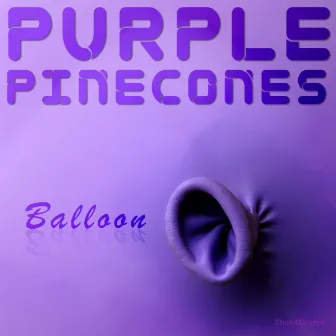 Purple Pinecones by Balloon