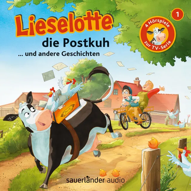 Kapitel 1 - Folge 1: Lieselotte die Postkuh (Vier Hörspiele)