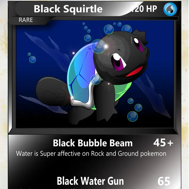 Black Squirtle