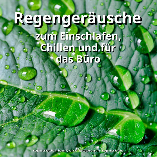 Regengeräusche zum Einschlafen, Chillen und für das Büro