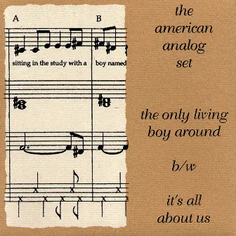 The Only Living Boy Around b/w It's All About Us by The American Analog Set