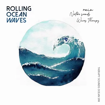 Rolling Ocean Waves by rain